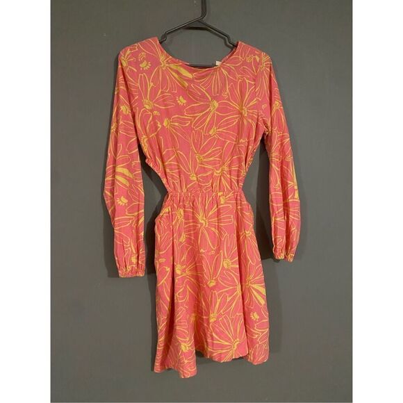 Universal Thread Ballon Long Sleeve Mini A Line Dress Waist Cutout M NWT - Picture 4 of 11